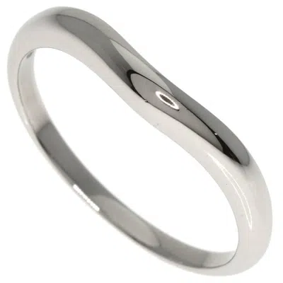 Pre-owned Bvlgari Platinum 950 Band Ring ()
