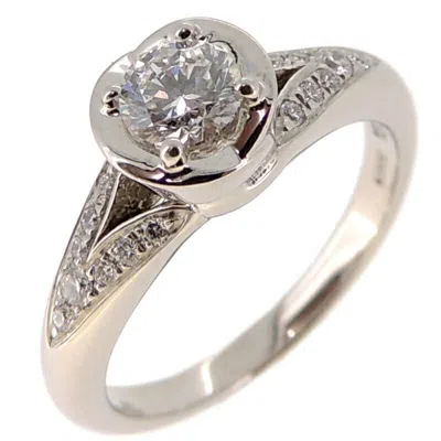 Pre-owned Bvlgari Platinum 950 Band Ring ()