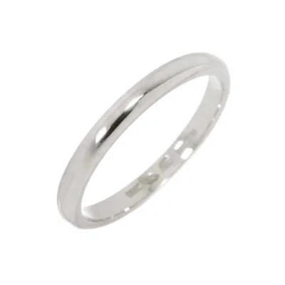 Pre-owned Bvlgari Platinum 950 Band Ring ()