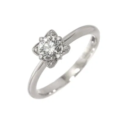 Pre-owned Bvlgari Platinum 950 Band Ring () In Multi
