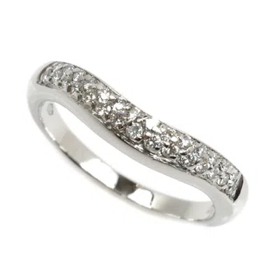 Pre-owned Bvlgari Platinum 950 Band Ring ()