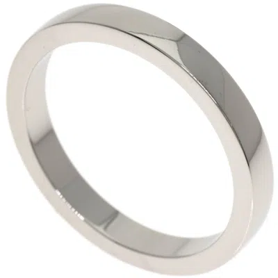 Pre-owned Bvlgari Platinum 950 Band Ring ()