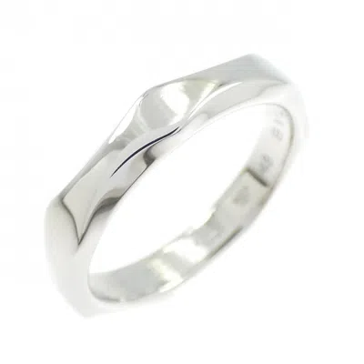 Pre-owned Bvlgari Platinum 950 Band Ring ()