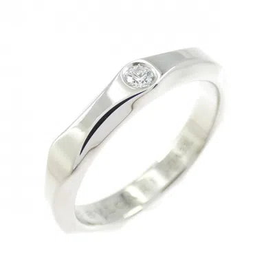 Pre-owned Bvlgari Platinum 950 Band Ring ()