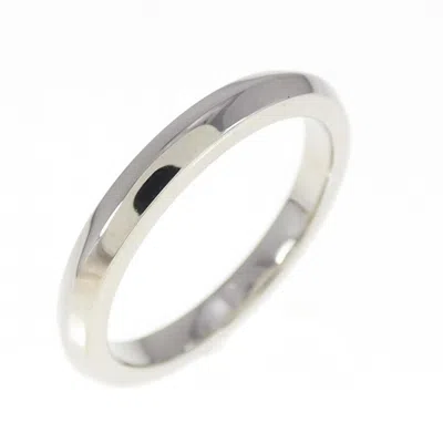 Pre-owned Bvlgari Platinum Band Ring ()