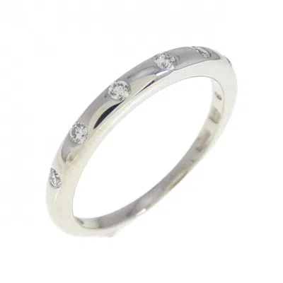 Pre-owned Bvlgari Platinum Band Ring () In Multi