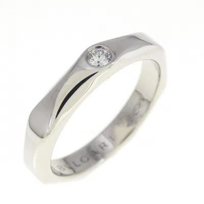 Pre-owned Bvlgari Platinum Band Ring () In Multi