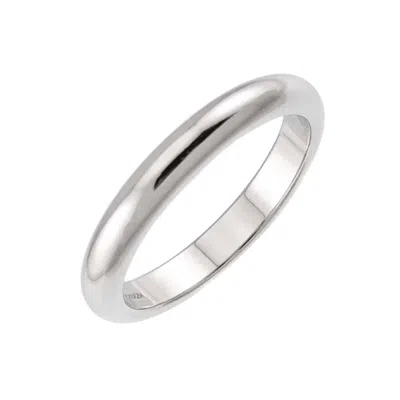 Pre-owned Bvlgari Platinum Platinum 950 Band Ring ()