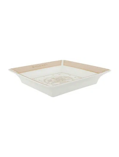 Pre-owned Bvlgari Porcelain Trinket Tray In Multi