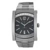BVLGARI PRE-OWNED BVLGARI ASSIOMA AUTOMATIC GREY DIAL MEN'S WATCH AA48S