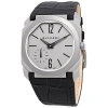 BVLGARI PRE-OWNED BVLGARI OCTO FINISSIMO EXTRA THIN AUTOMATIC GREY DIAL MEN'S WATCH 102711