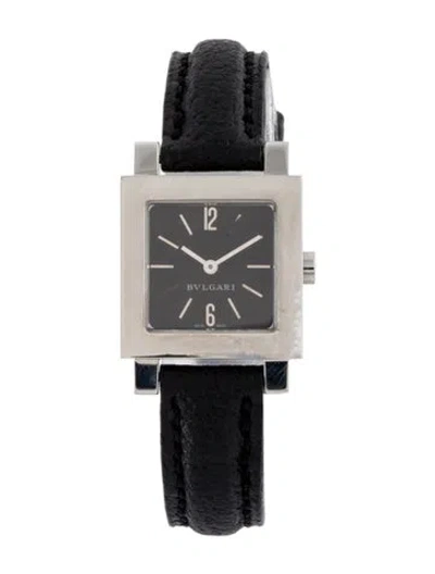 Pre-owned Bvlgari Quadrato Watch In Multi
