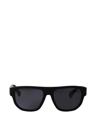 Bvlgari Rectangle-frame Sunglasses In Black