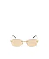 Bvlgari Rimless Sunglasses In Neutral