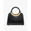 Bvlgari Womens Black Roma Mini Leather Top-handle Bag