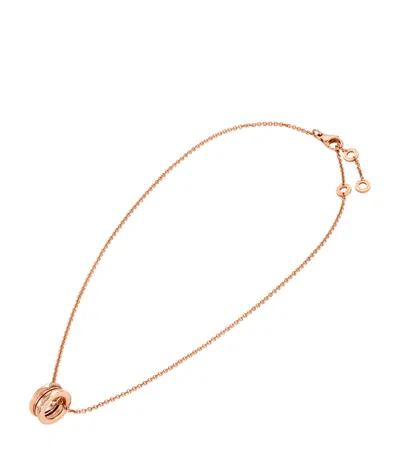 Bvlgari Rose Gold B. Zero1 Necklace