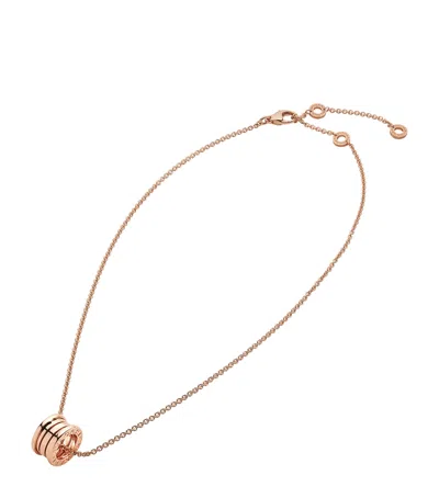 Bvlgari Rose Gold B. Zero1 Necklace
