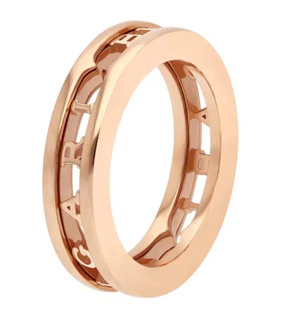 Bvlgari Rose Gold B. Zero1 Ring