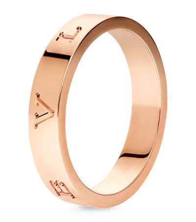 Bvlgari Rose Gold B. Zero1 Ring