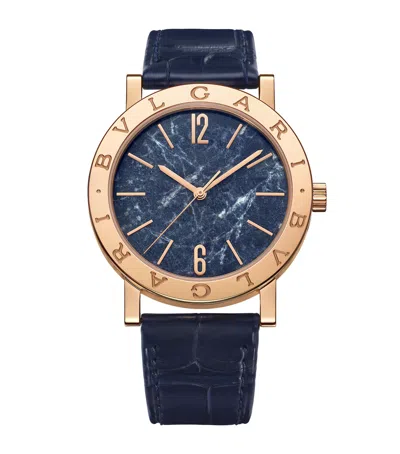 Bvlgari Rose Gold   Watch In Multi