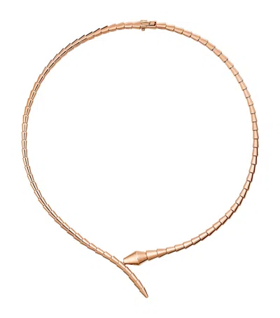 Bvlgari Rose Gold Serpenti Viper Necklace