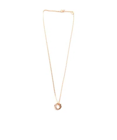 Bvlgari Round Pendant Necklace In Yellow