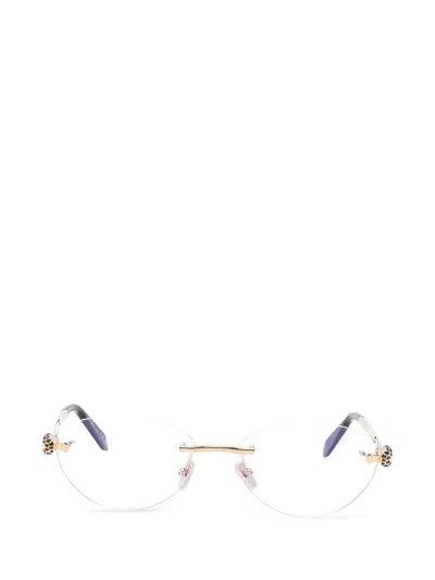 Bvlgari 무테 라운드 안경