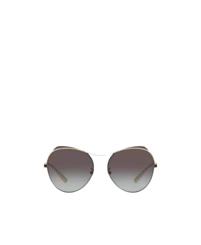 Bvlgari Round Sunglasses In Gray