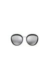 Bvlgari Round Sunglasses In Gray