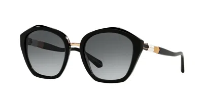Pre-owned Bvlgari Saint Laurent Sl 653 Leon Black/dark Grey (002) Sunglasses In Grey Shaded Polarized