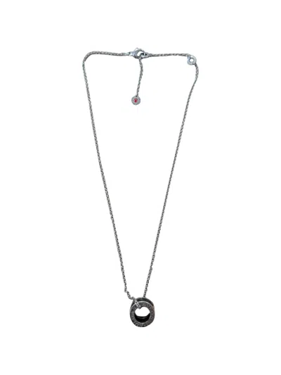 Pre-owned Bvlgari Save The Children Necklace In Silver