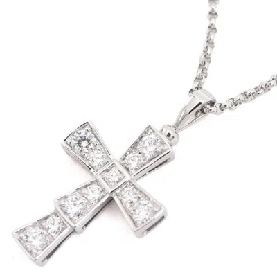 Pre-owned Bvlgari Serpenti (18k) Necklace () In White