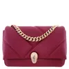 Bvlgari Serpenti Cabochon Maxi Chain Shoulder Bag In Red