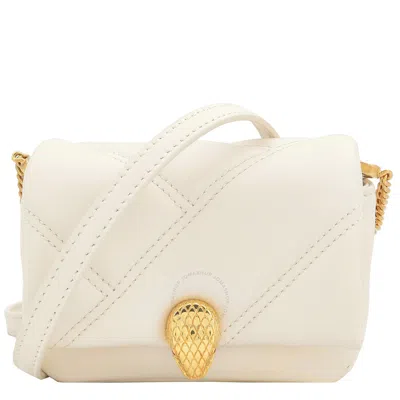 Bvlgari Serpenti Cabochon Micro Leather Bag In Neutral