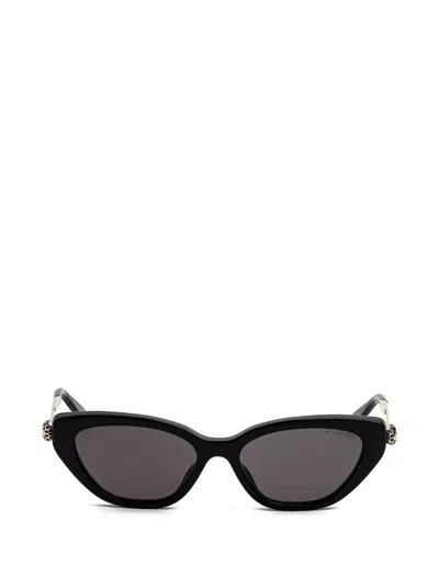 Bvlgari Serpenti Cat-eye Sunglasses In Black