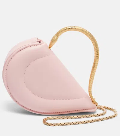 Bvlgari Serpenti Cuoricino Mini Top-handle Bag In Pink