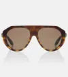 Bvlgari Serpenti Forever Aviator Sunglasses