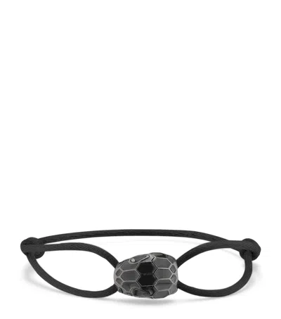 Bvlgari Serpenti Forever Bracelet In Black