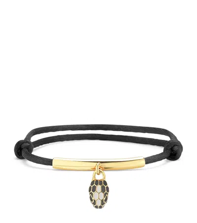Bvlgari Serpenti Forever Bracelet In Black