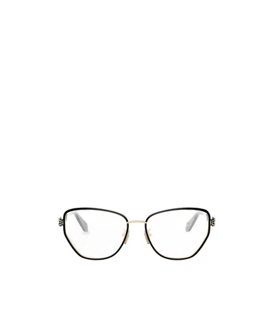 Bvlgari Serpenti Forever Cat-eye Glasses In Black