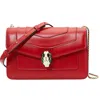 Bvlgari Serpenti Forever Crossbody Bag- Carmine Jasper In Red