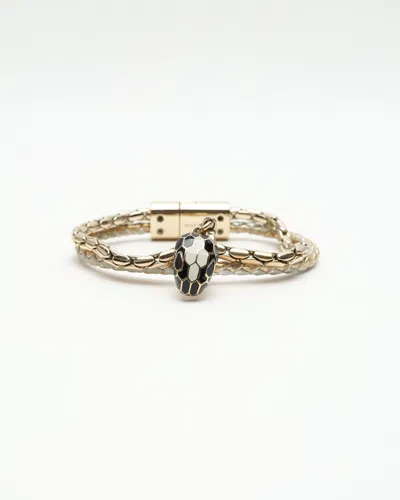 Bvlgari Serpenti Forever Leather Bracelet