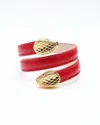 Bvlgari Serpenti Forever Leather Bracelet
