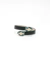 Bvlgari Serpenti Forever Leather Bracelet In Black