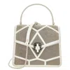 Bvlgari Serpenti Forever Million Chain Crossbody Bag In White