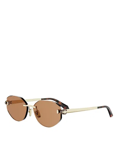 Bvlgari Serpenti Forever Oval Sunglasses, 58mm In Multi