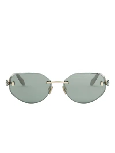 Bvlgari Serpenti Forever Sunglasses In Green