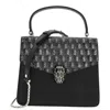 Bvlgari Serpenti Forever Top Handle Bag In Black