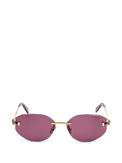 Bvlgari Serpenti Geometric-frame Sunglasses In Multi