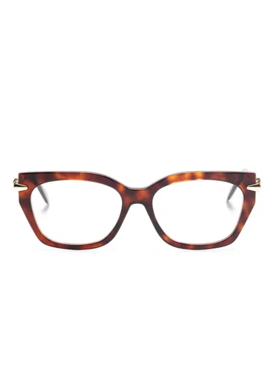 Bvlgari Serpenti Glasses In Brown